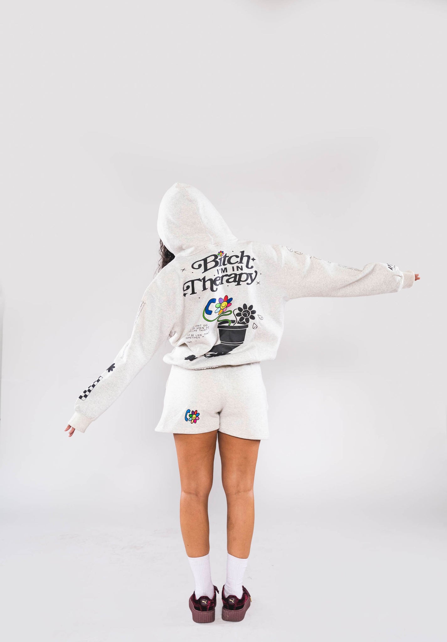 BITCH, I'M IN THERAPY Heather Hoodie